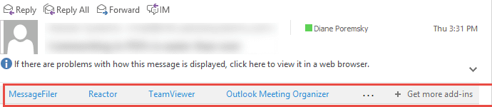 add an away message in outlook for mac